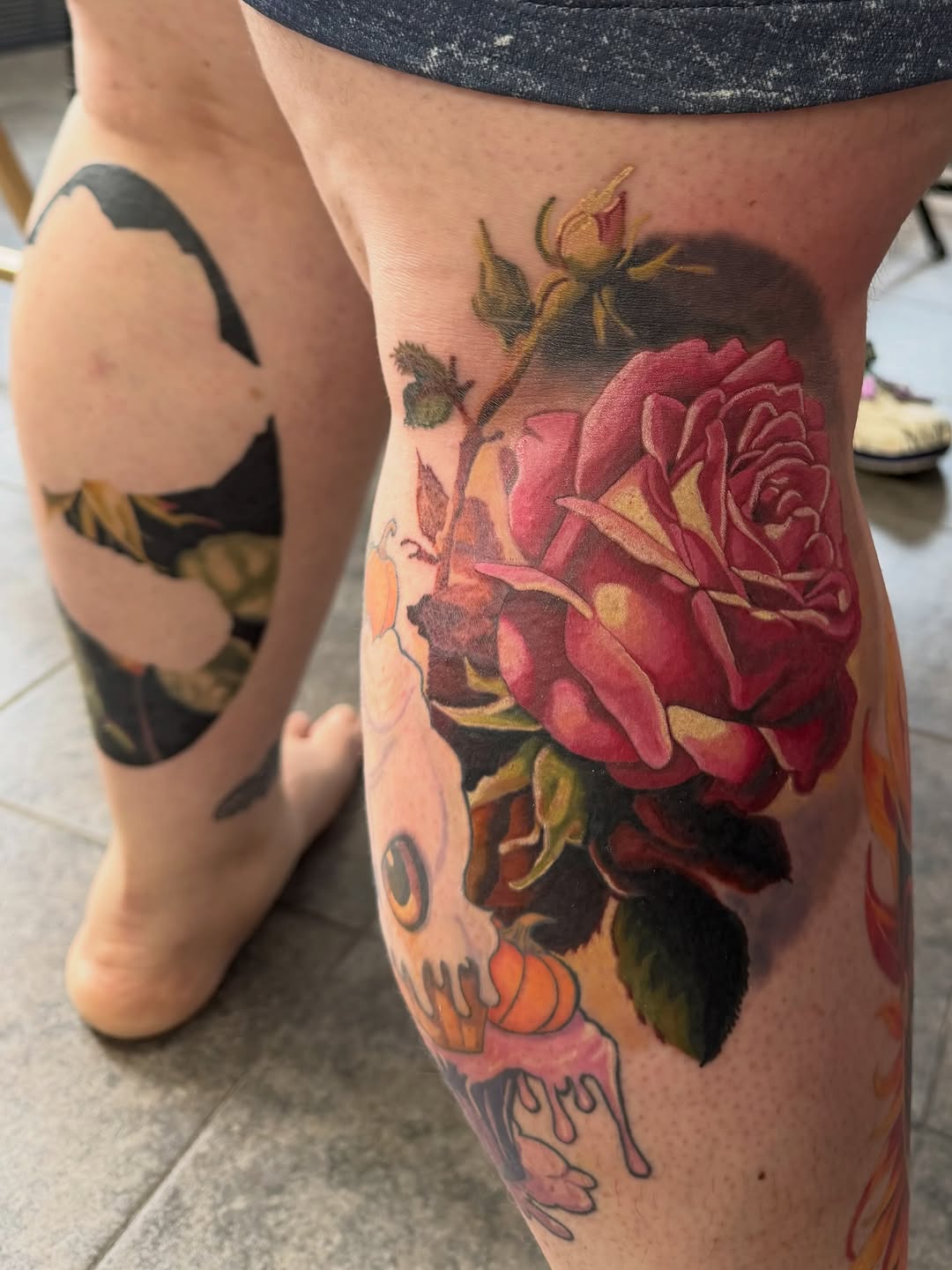 Tattoo by @tattoosbybabes — realism, dark_realism