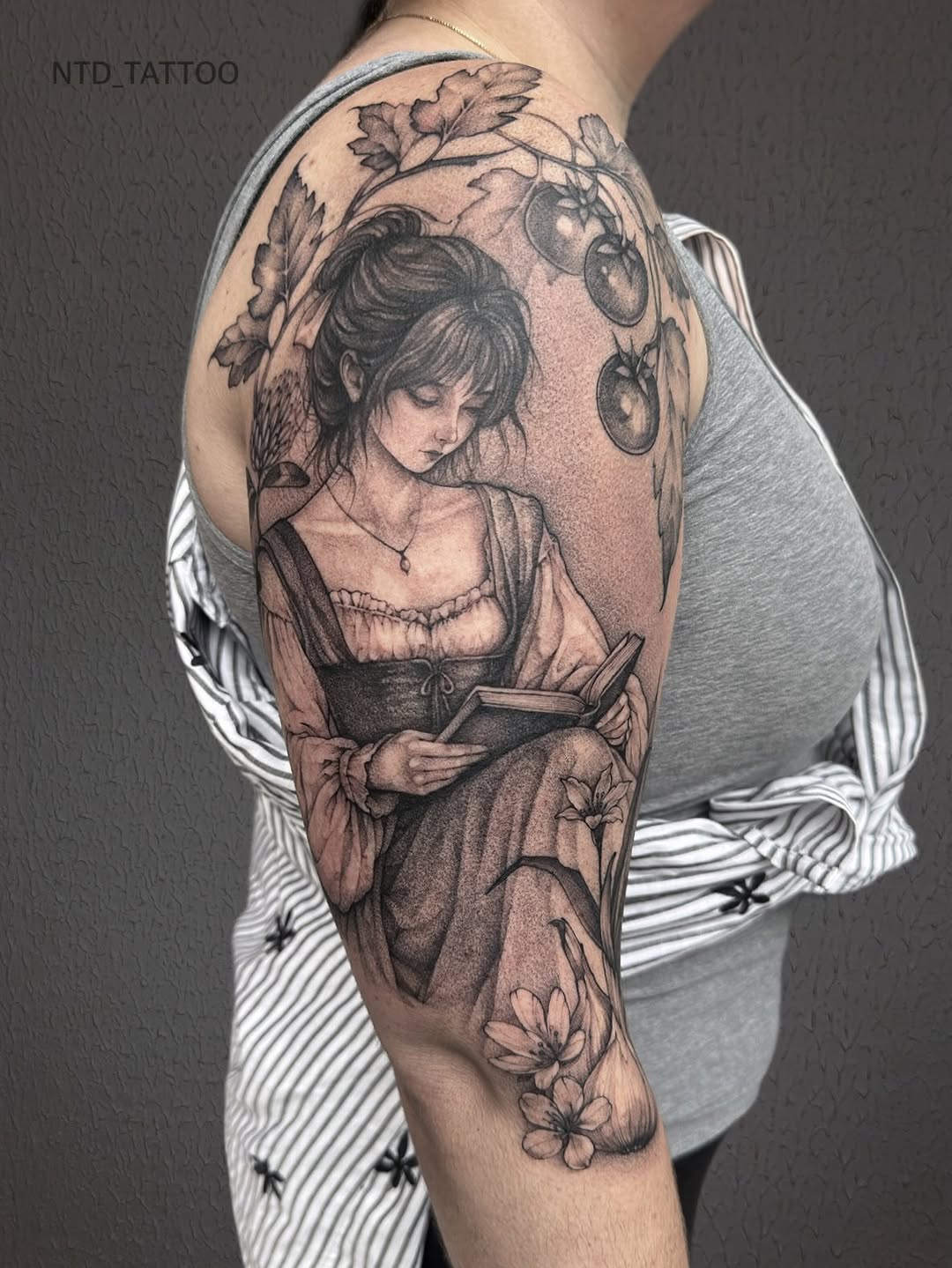 Tattoo by @ntd_tattoo — realism, black_and_grey
