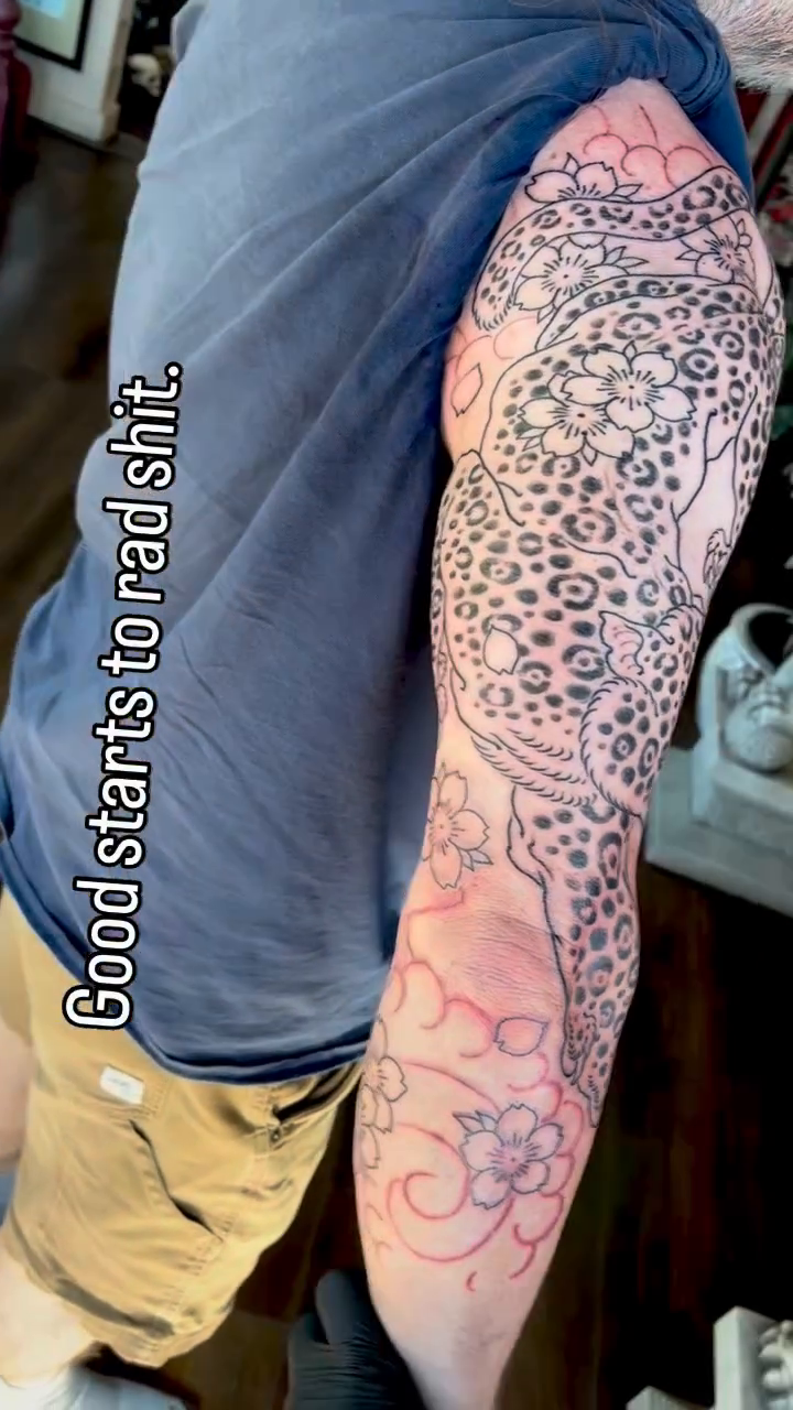 Tattoo by @elijahcole — japanese_irezumi, black_and_grey