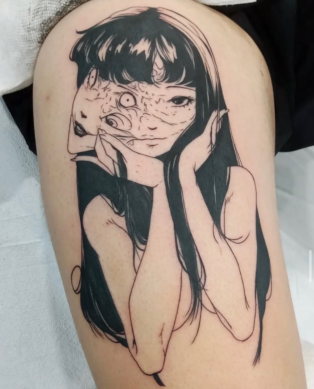 Tattoo by @mrlutat2 โ blackwork, illustrative