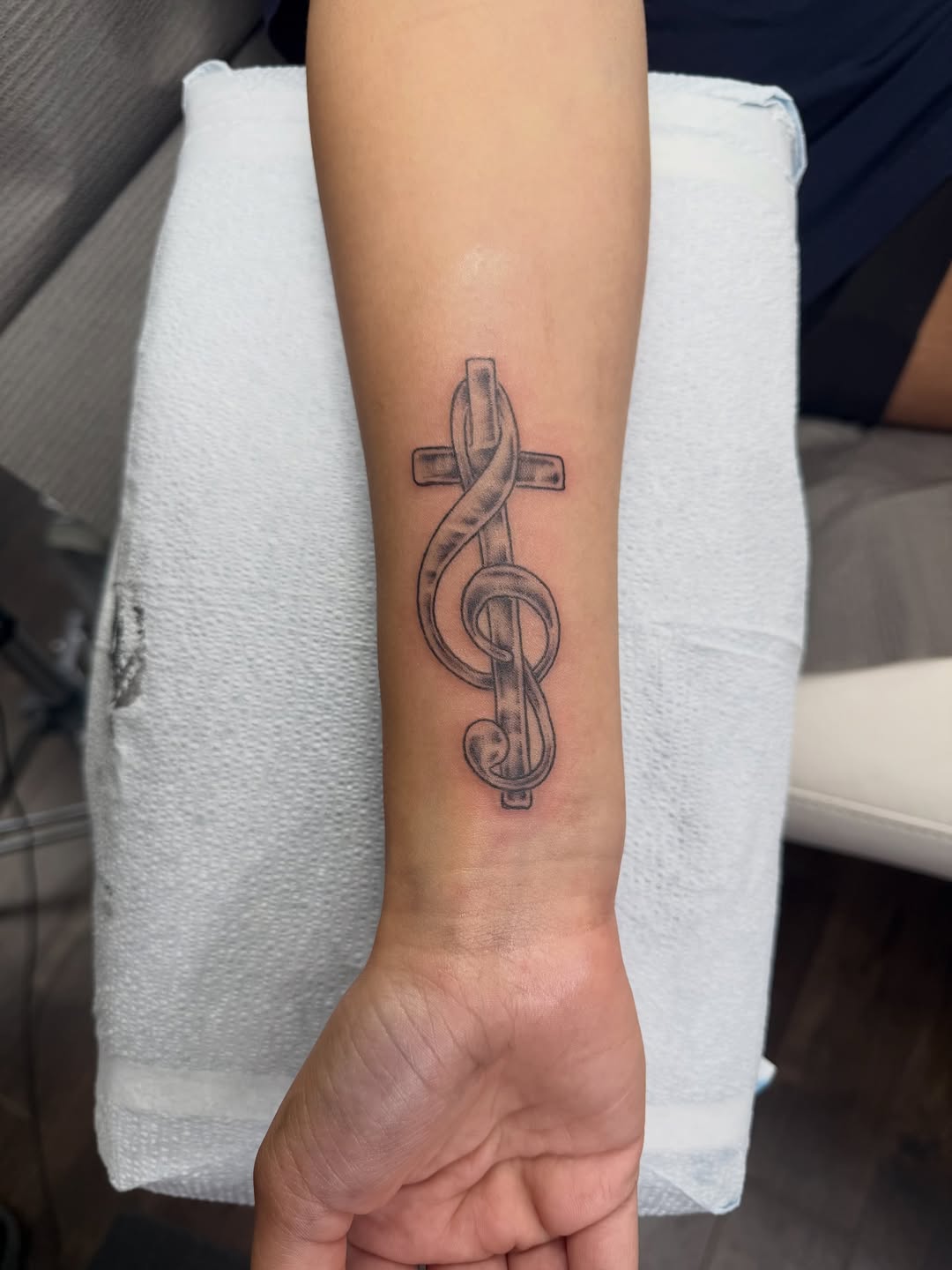 Tattoo by @streetmeat.tat — fine_line, black_and_grey