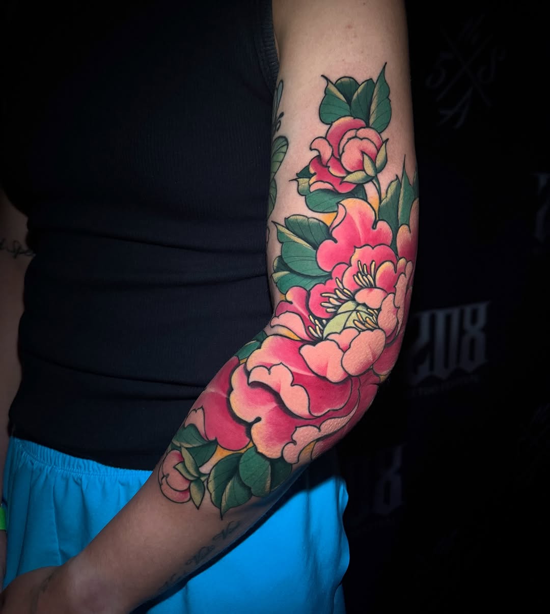 Tattoo by @thepaintedlady_tattoo — neo_traditional, japanese_irezumi