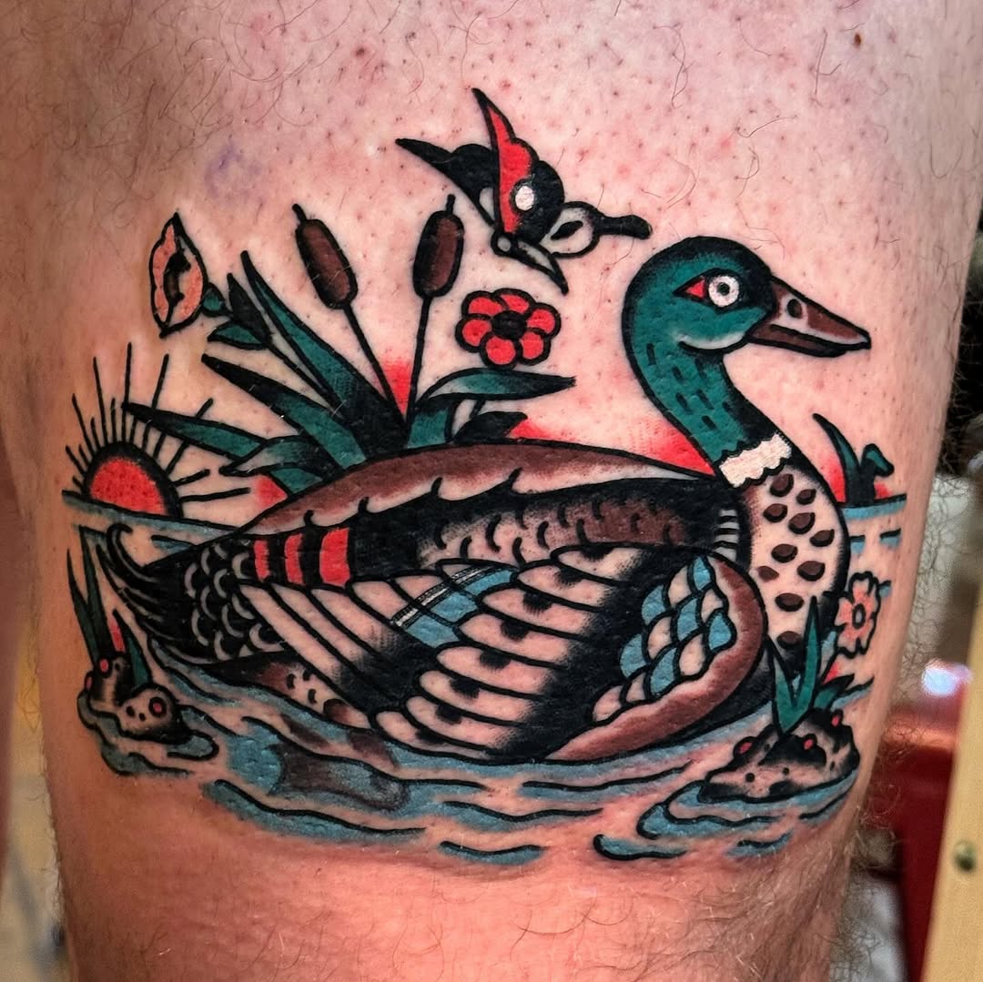 Tattoo by @tat2brain — american_traditional