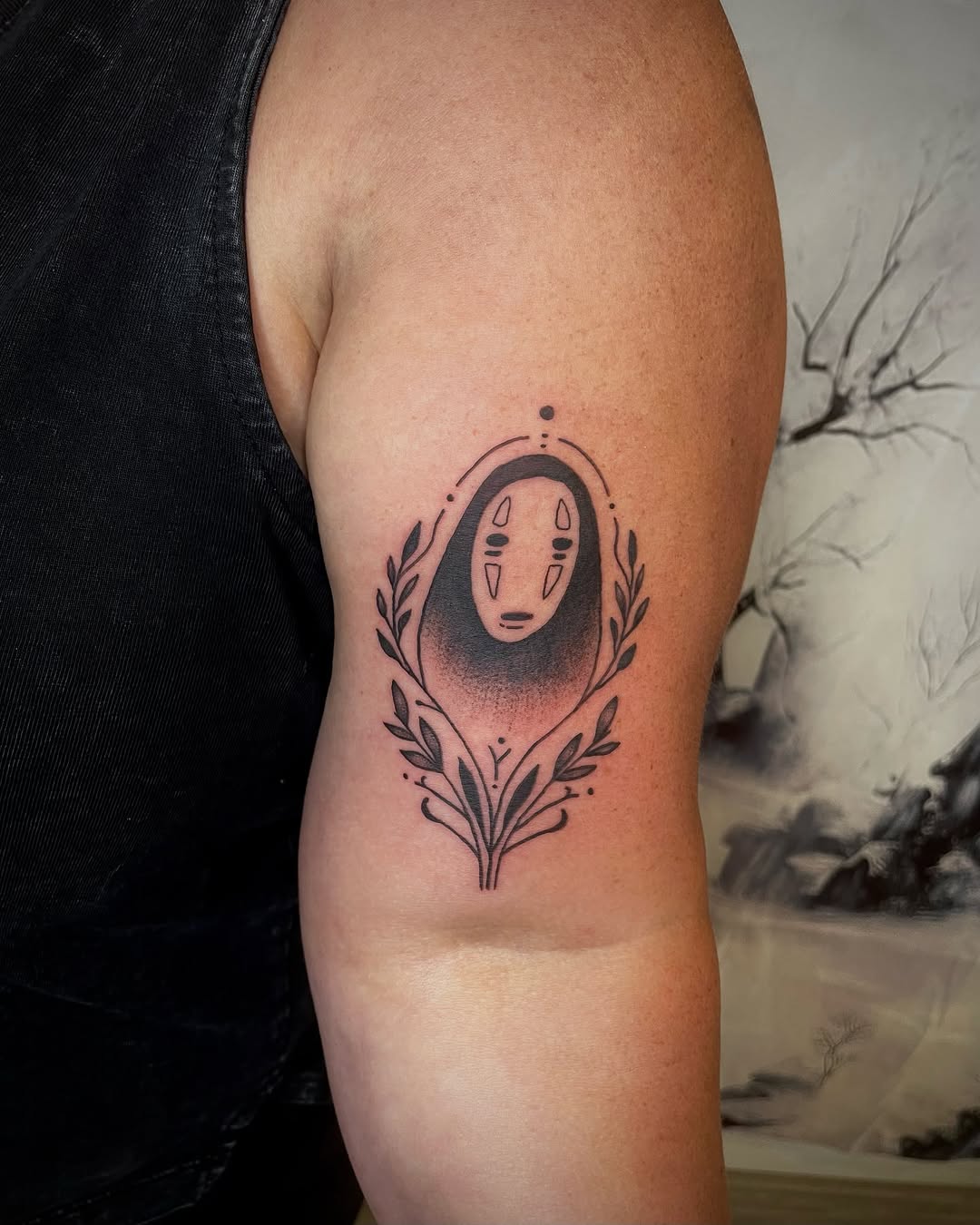 Tattoo by @redtideink — black_and_grey, illustrative