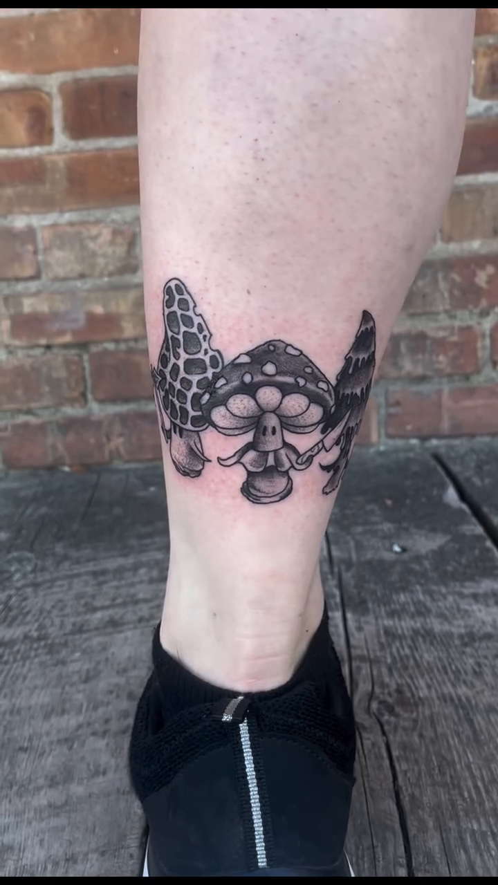 Tattoo by @ren.nation.tattoos — blackwork