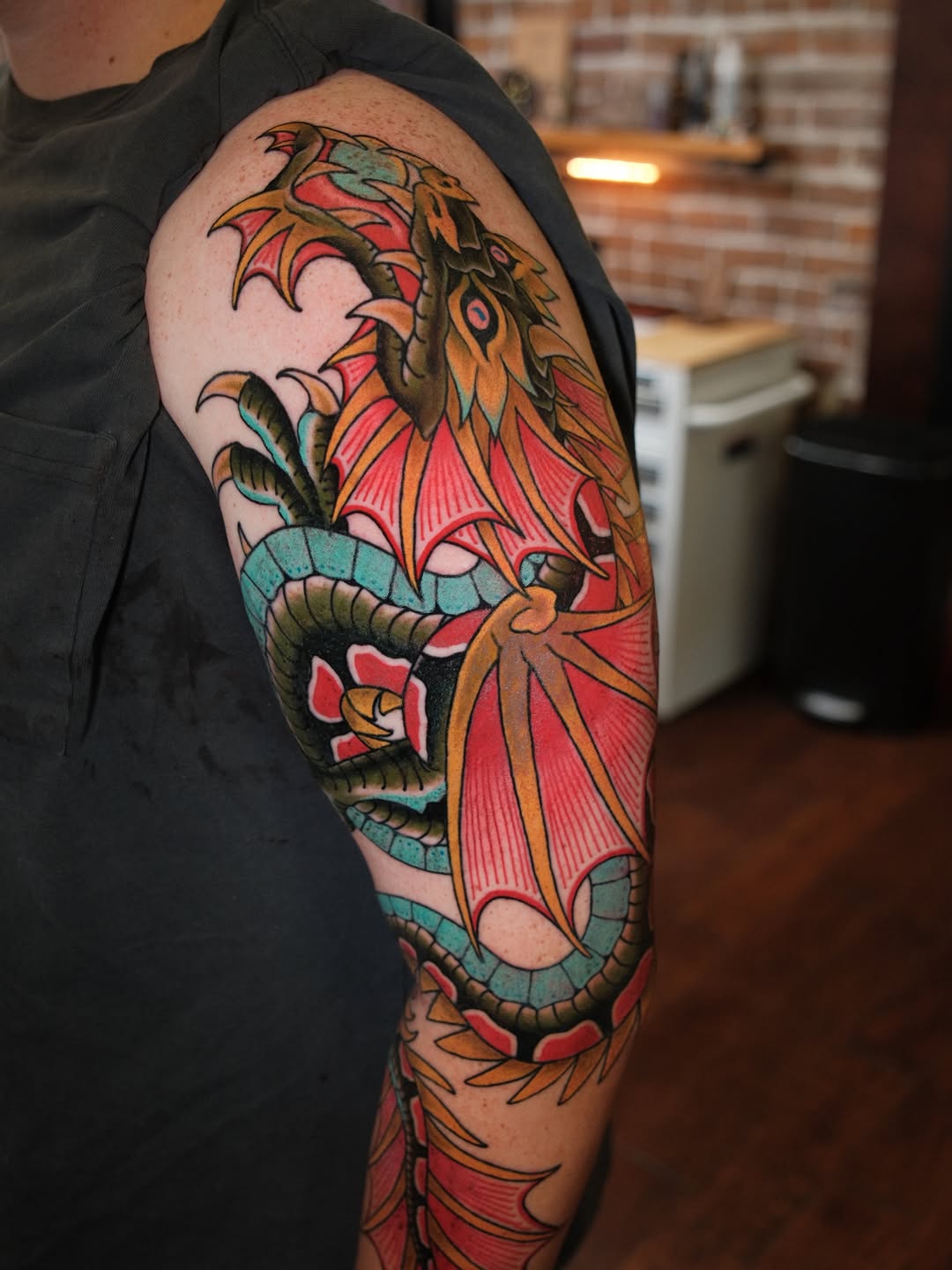 Tattoo by @davidbruehl — american_traditional