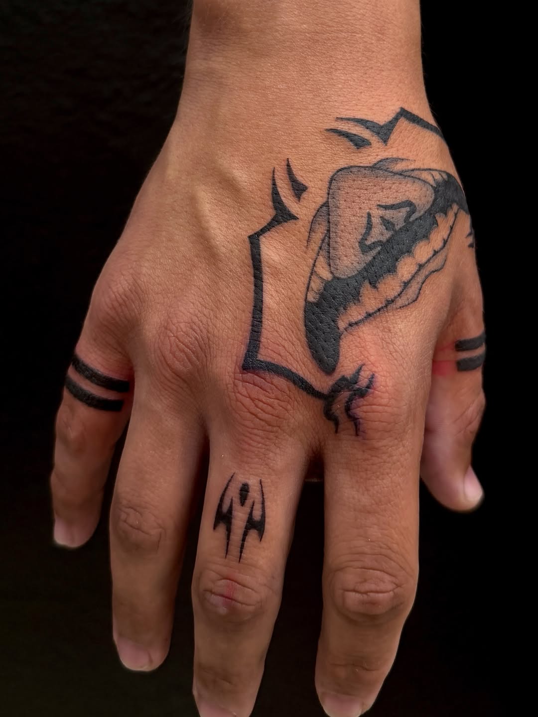 Tattoo by @tofuskintattoo β blackwork, tribal