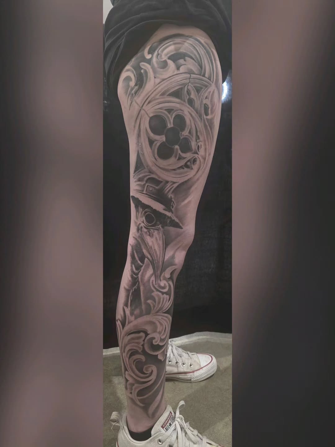 Tattoo by @samanthamcquillanart โ black_and_grey, realism