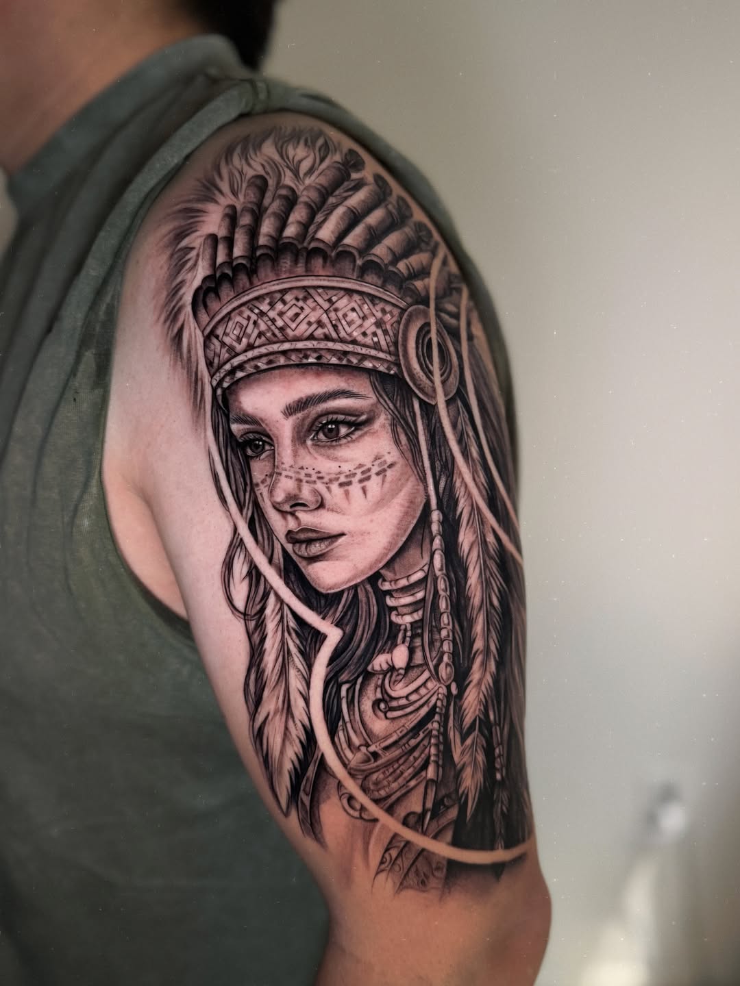 Tattoo by @melii.tatt — realism, black_and_grey