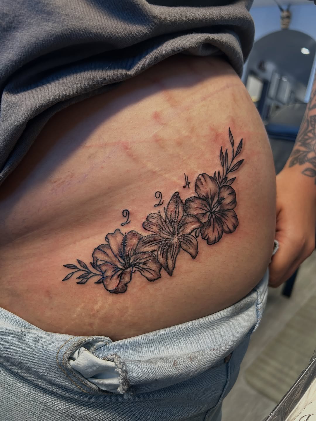 Tattoo by @fionatattooos โ fine_line, black_and_grey