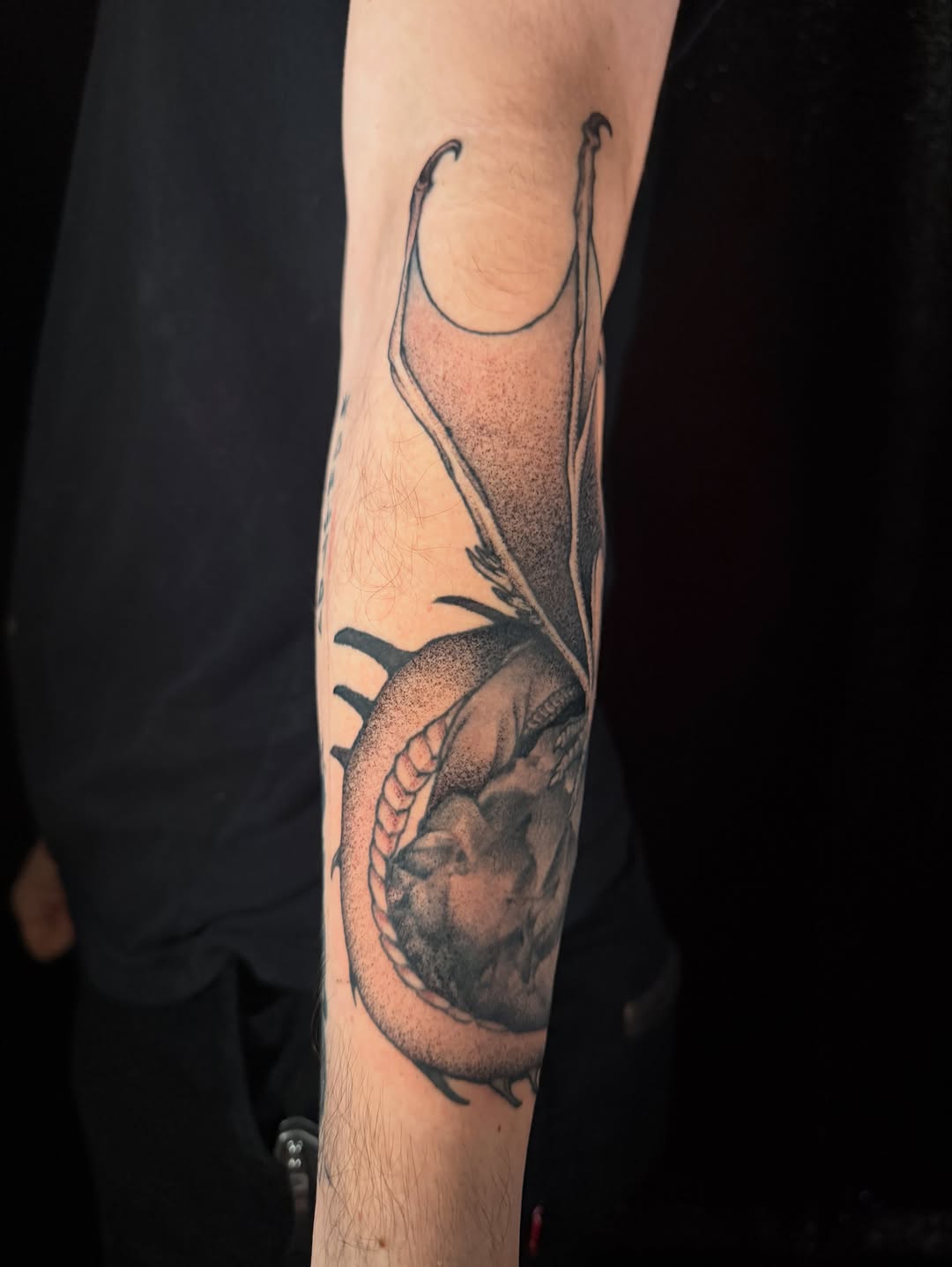 Tattoo by @etzeltattoo — black_and_grey, realism