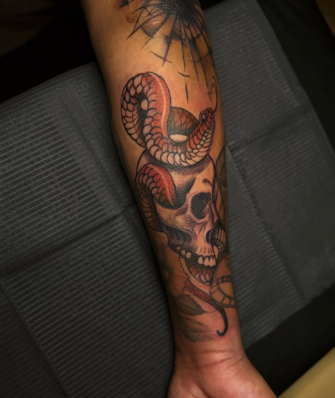 Tattoo by @needlenikki — realism, black_and_grey