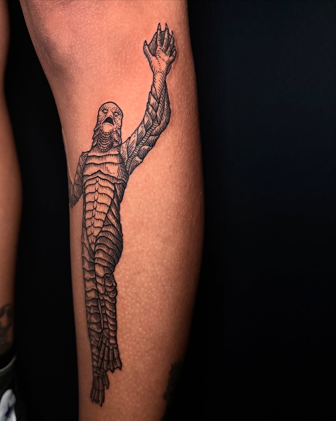 Tattoo by @tattoosbylandon — black_and_grey, illustrative