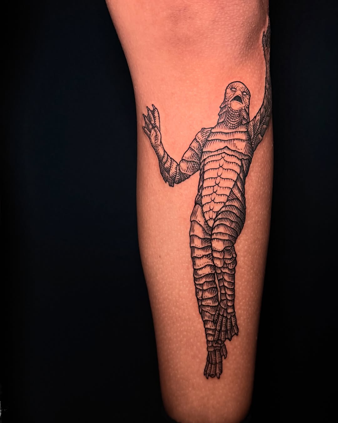Tattoo by @tattoosbylandon — black_and_grey, illustrative