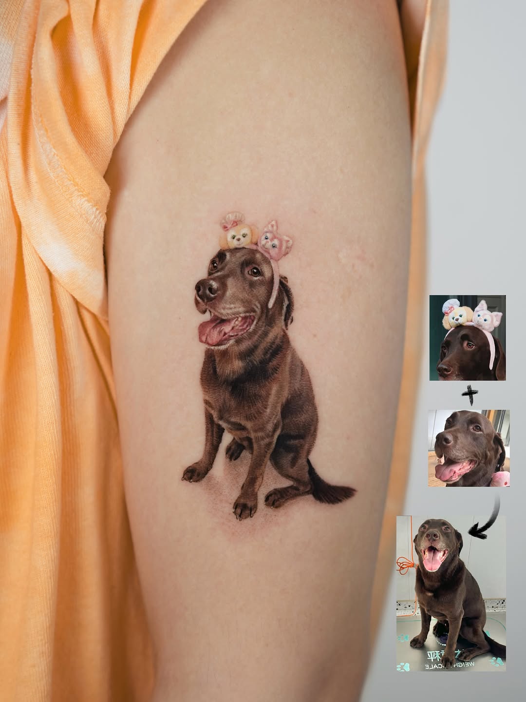 Tattoo by @inkspace_junyi — realism, black_and_grey