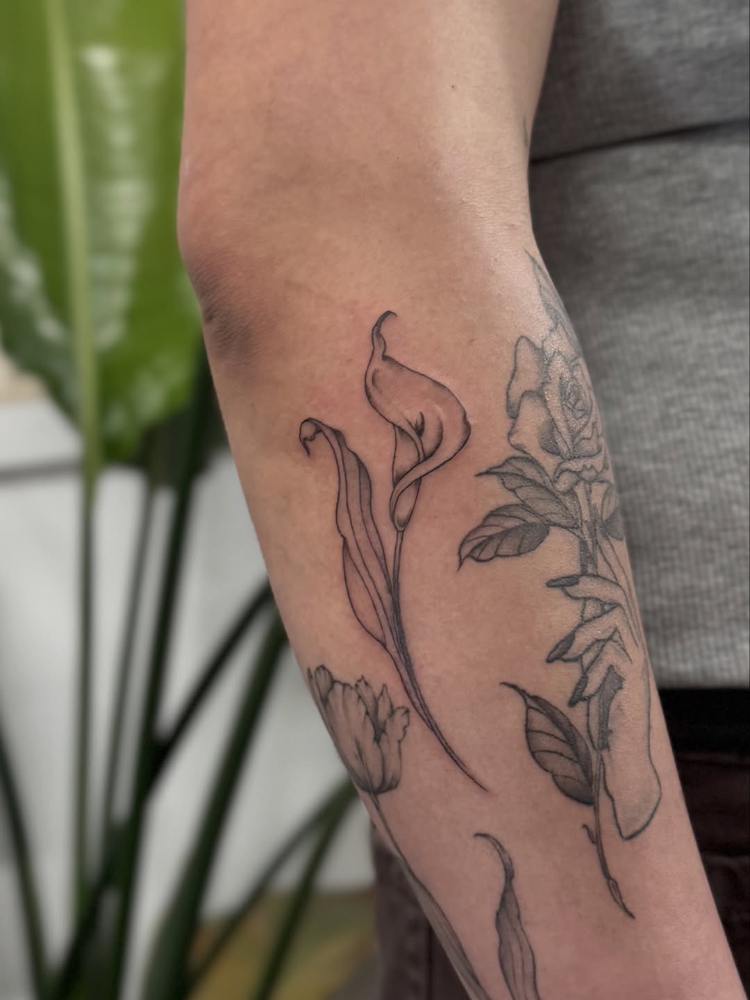 Tattoo by @sondy.tat — fine_line, black_and_grey