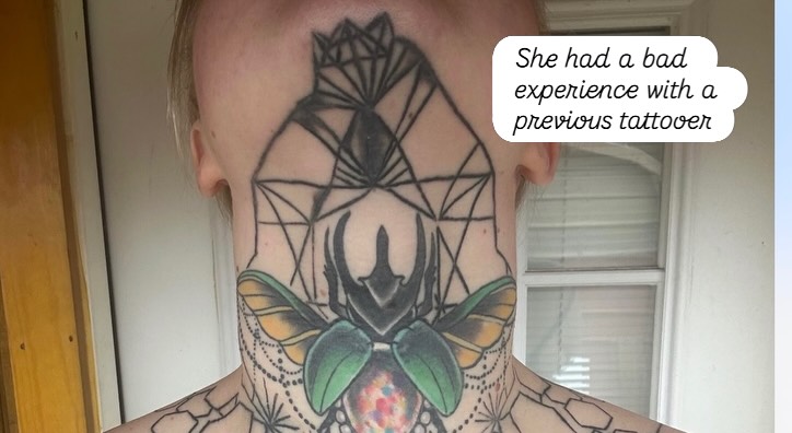 Tattoo by @nicholasmisitano — geometric, blackwork