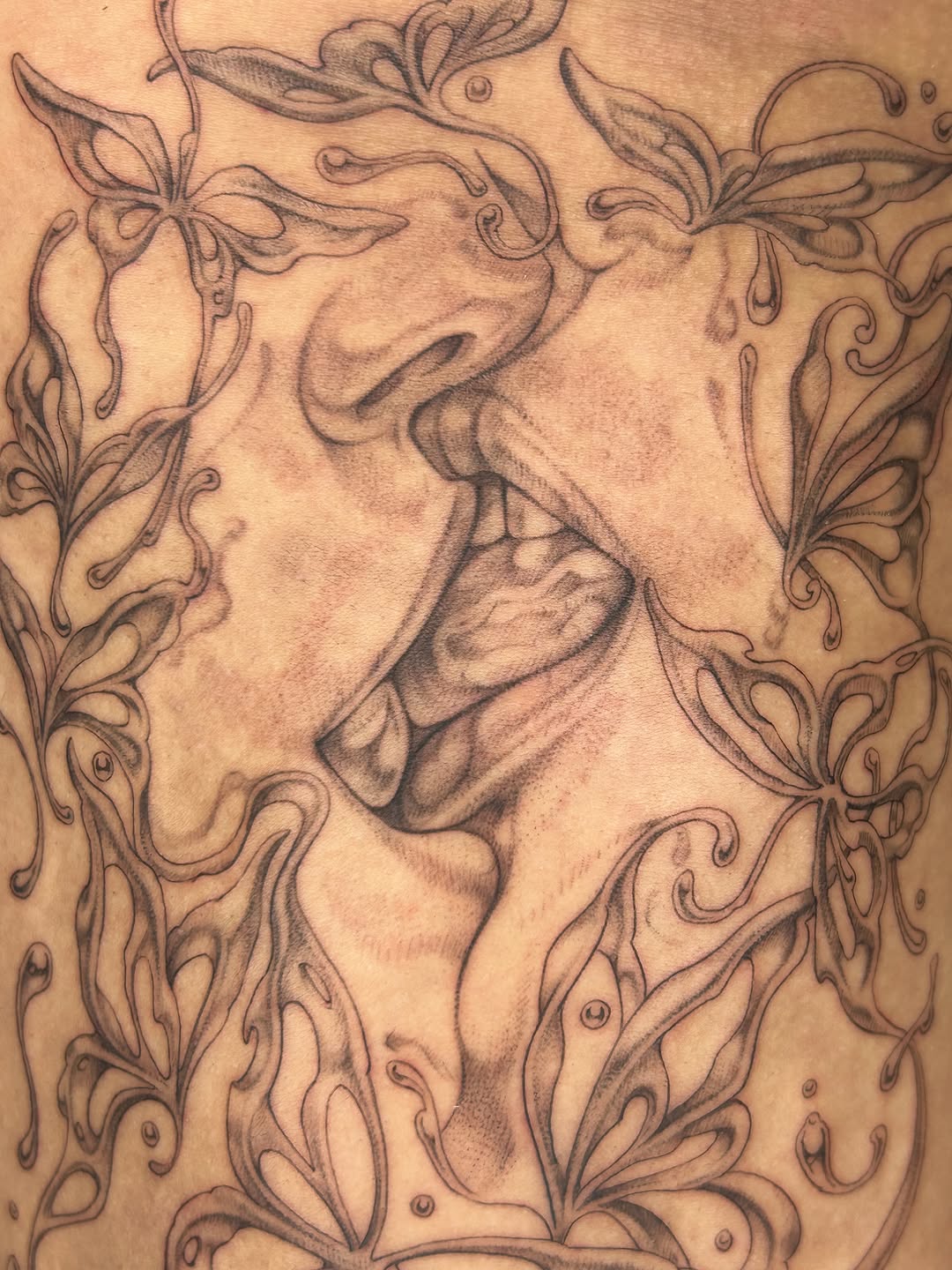 Tattoo by @late_bloom3r โ realism, fine_line