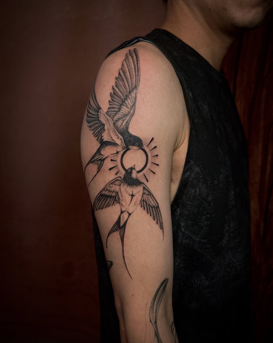 Tattoo by @goatmag.azine — black_and_grey, realism