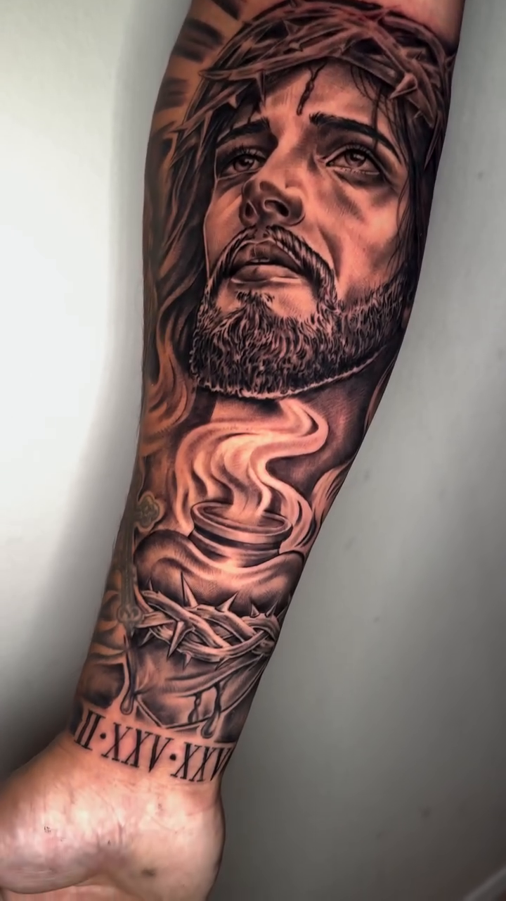 Tattoo by @namztattoo — realism, black_and_grey
