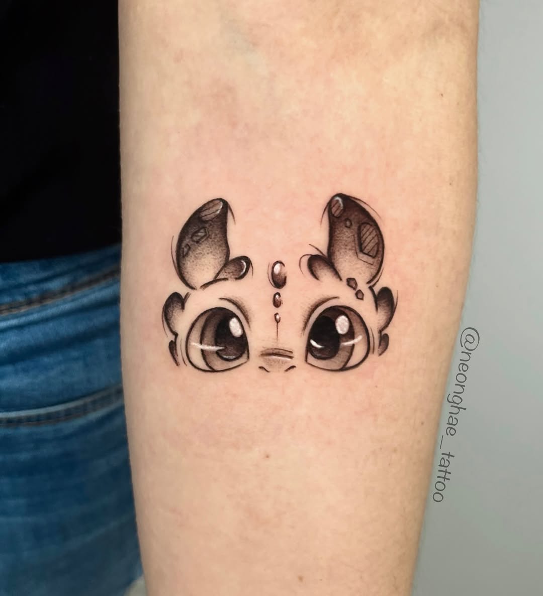 Tattoo by @neonghae_tattoo — fine_line, black_and_grey