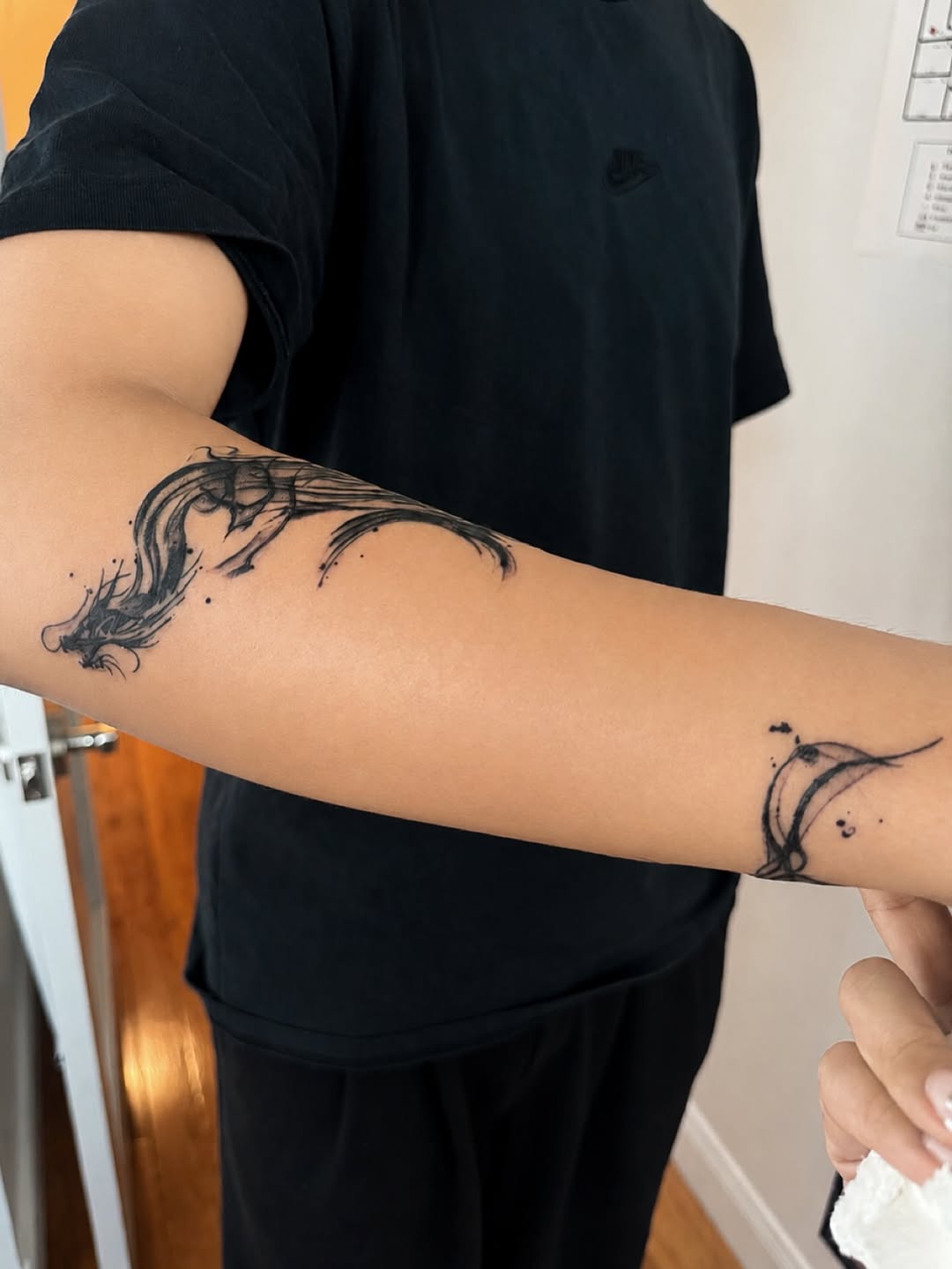Tattoo by @mjtattoonyc — fine_line, sketch