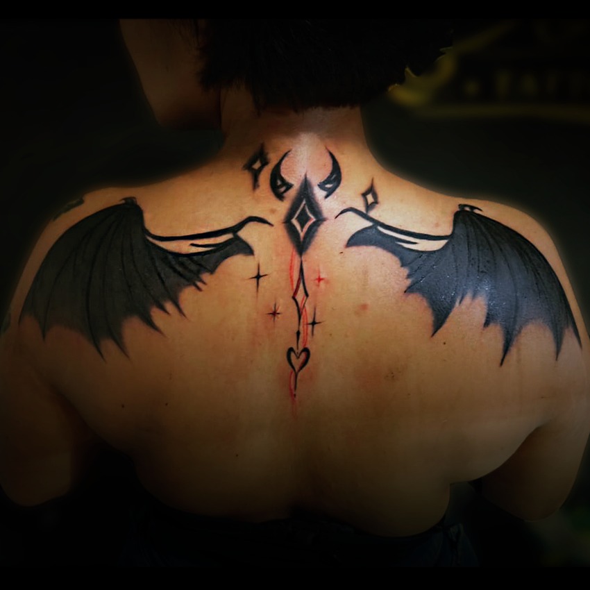 Tattoo by @inkzilla_tattoos โ blackwork, fine_line