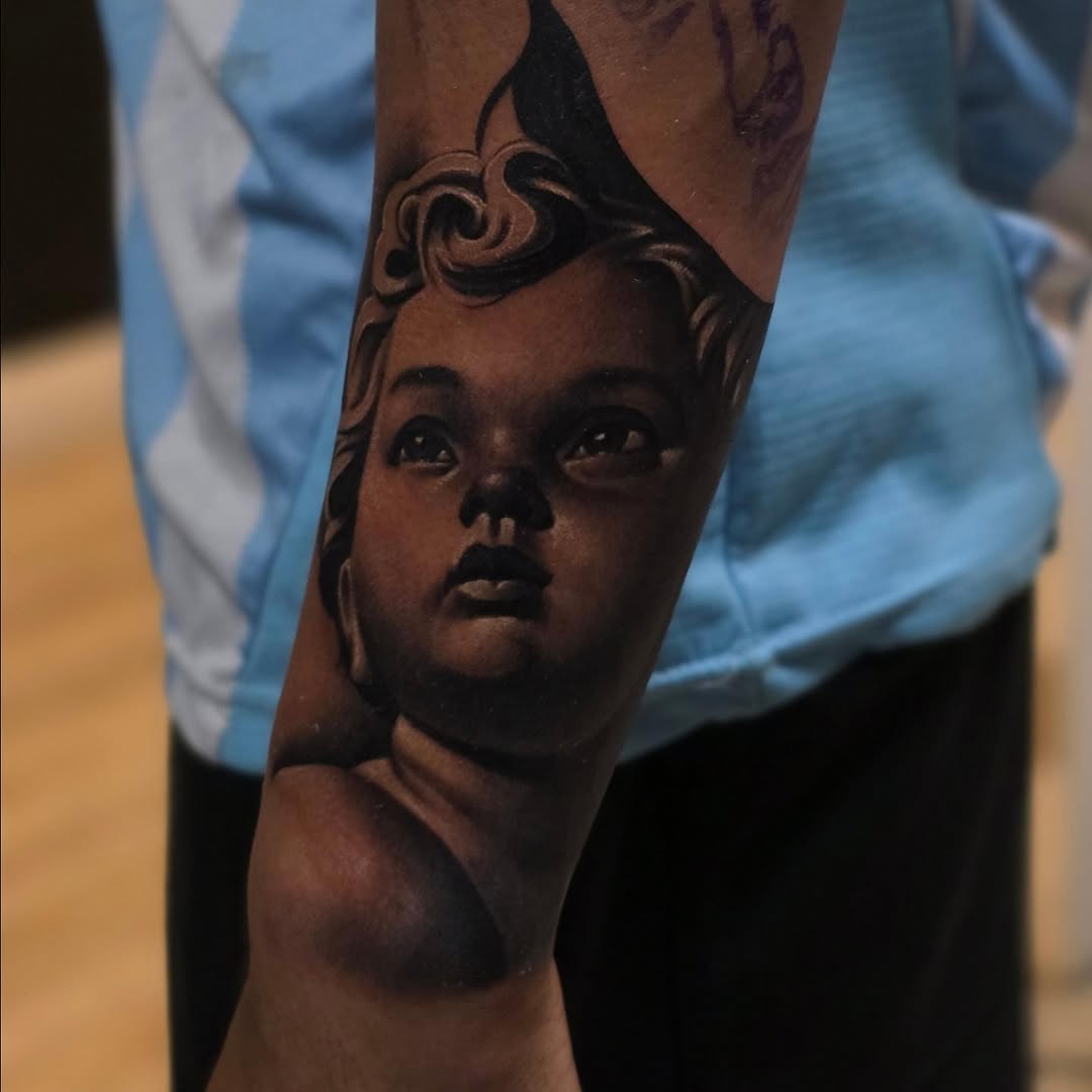 Tattoo by @mariio_iinks — black_and_grey, realism