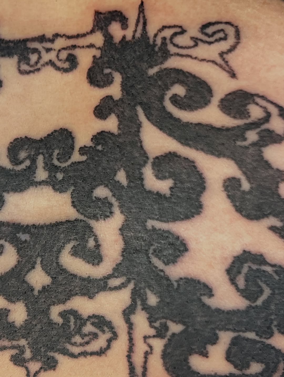 Tattoo by @666umbra.ttt — blackwork, ornamental
