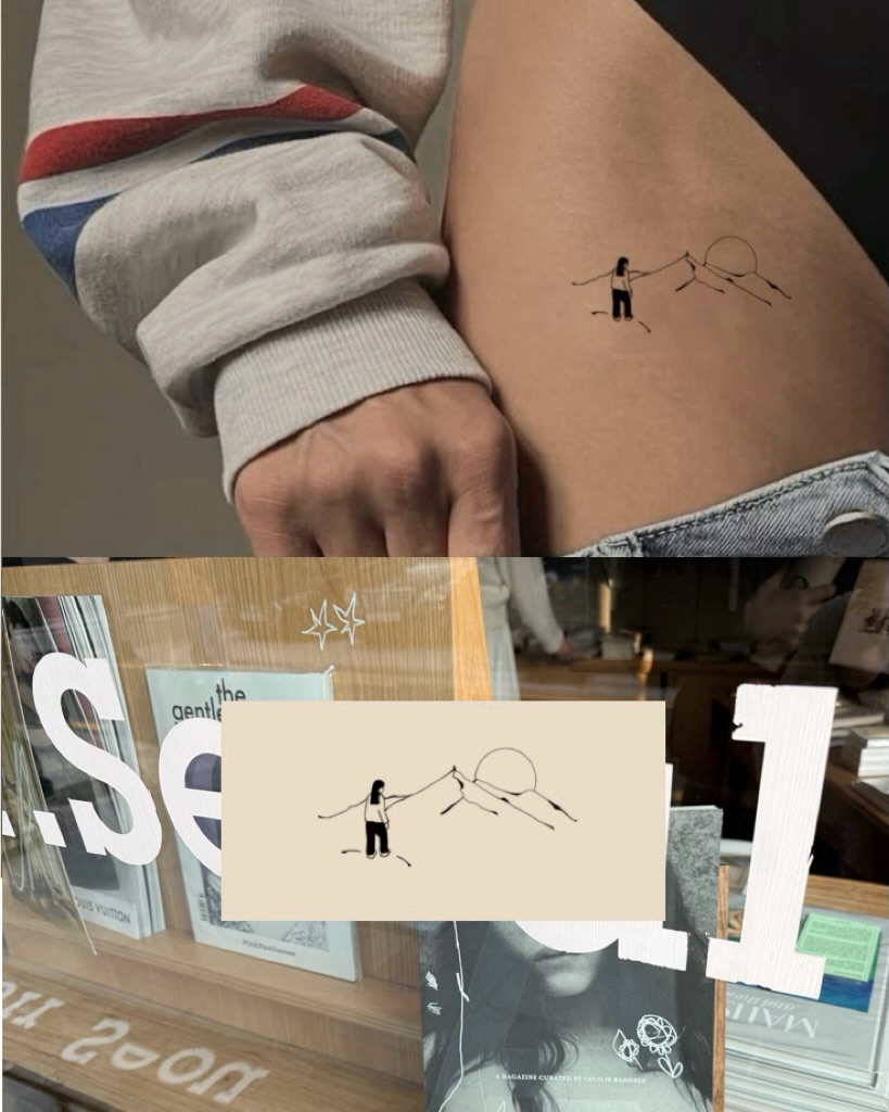 Tattoo by @tatt.diana — fine_line, minimalist
