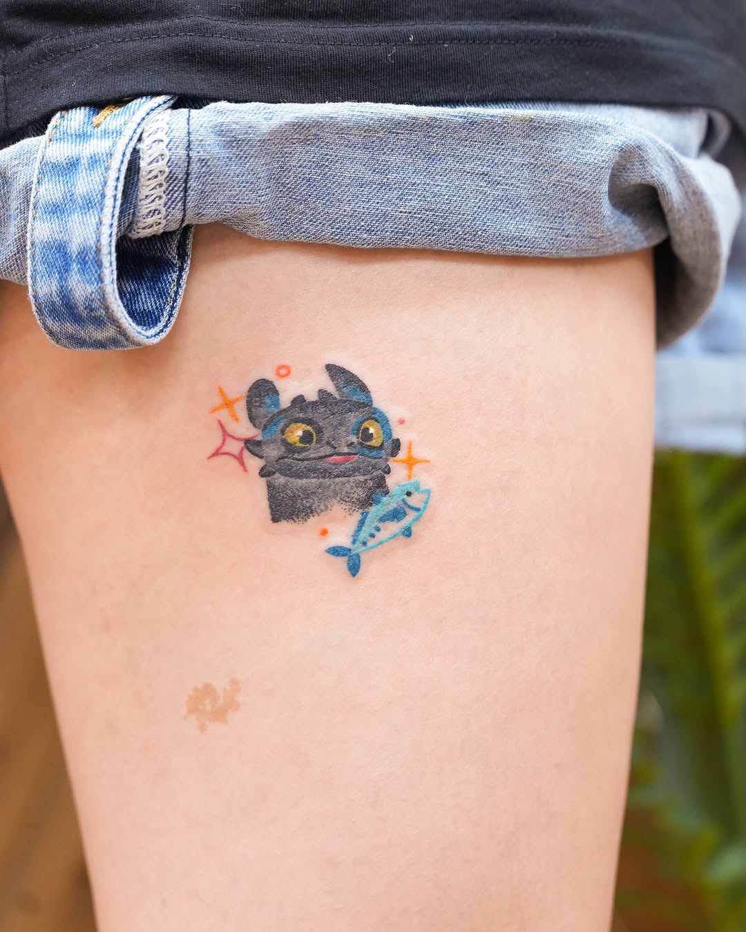Tattoo by @lokgi.tattoo β new_school, anime