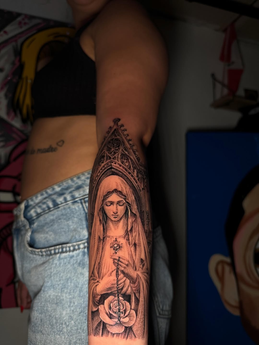 Tattoo by @spin_ink — realism, black_and_grey