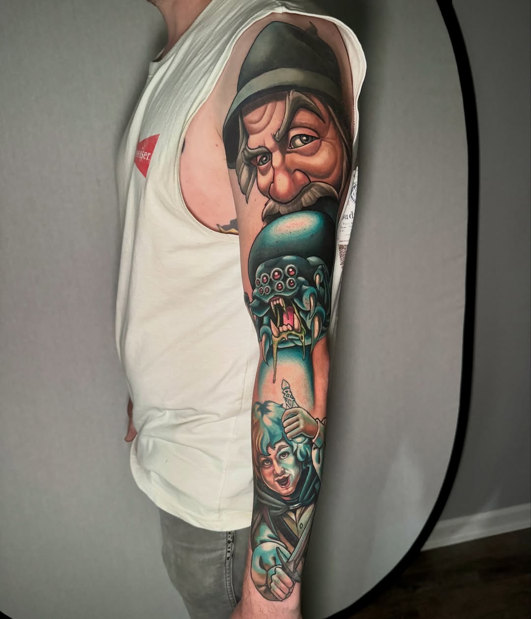Tattoo by @kevinboudreau_ — realism, neo_traditional