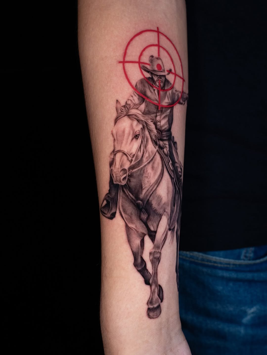 Tattoo by @jordanmtattoo โ realism, black_and_grey