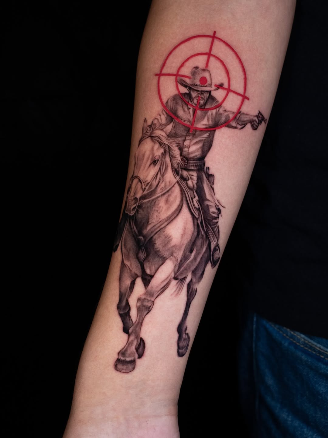 Tattoo by @jordanmtattoo โ realism, black_and_grey