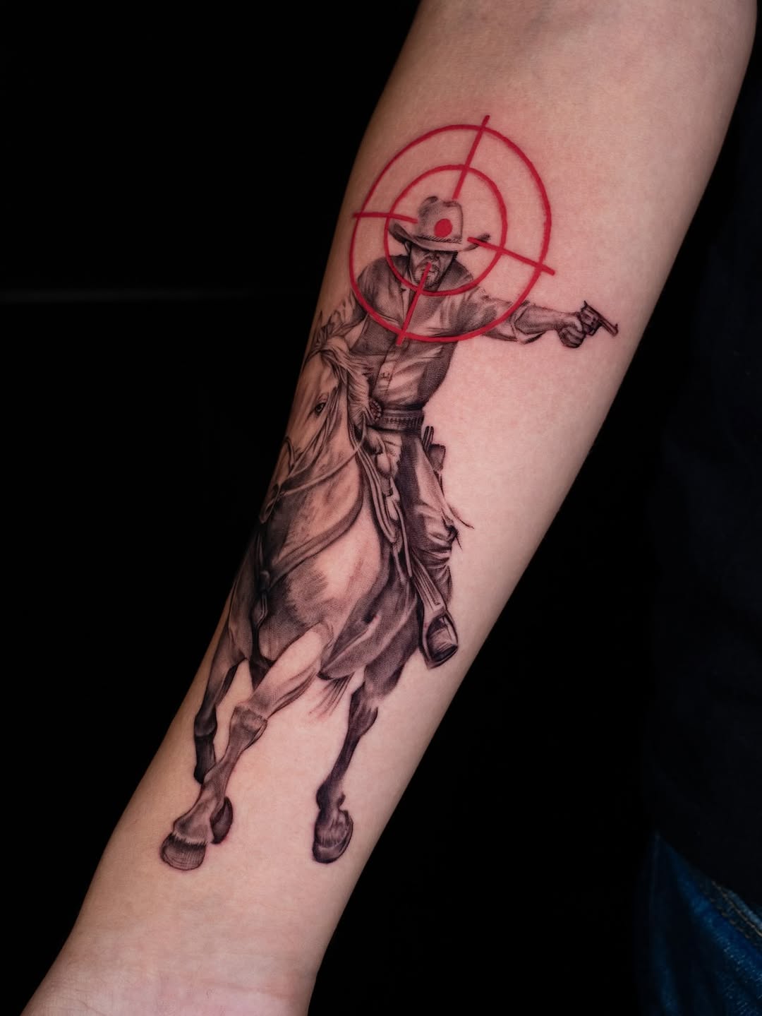 Tattoo by @jordanmtattoo โ realism, black_and_grey
