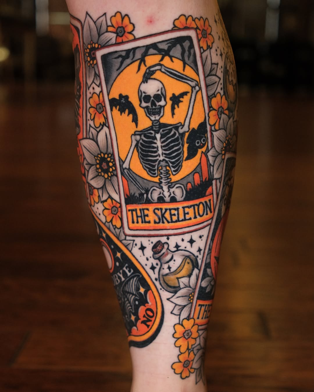 Tattoo by @davidbruehl — american_traditional, neo_traditional