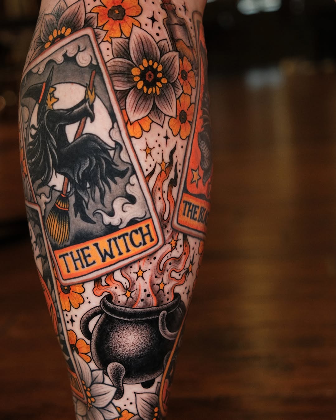 Tattoo by @davidbruehl — american_traditional, neo_traditional
