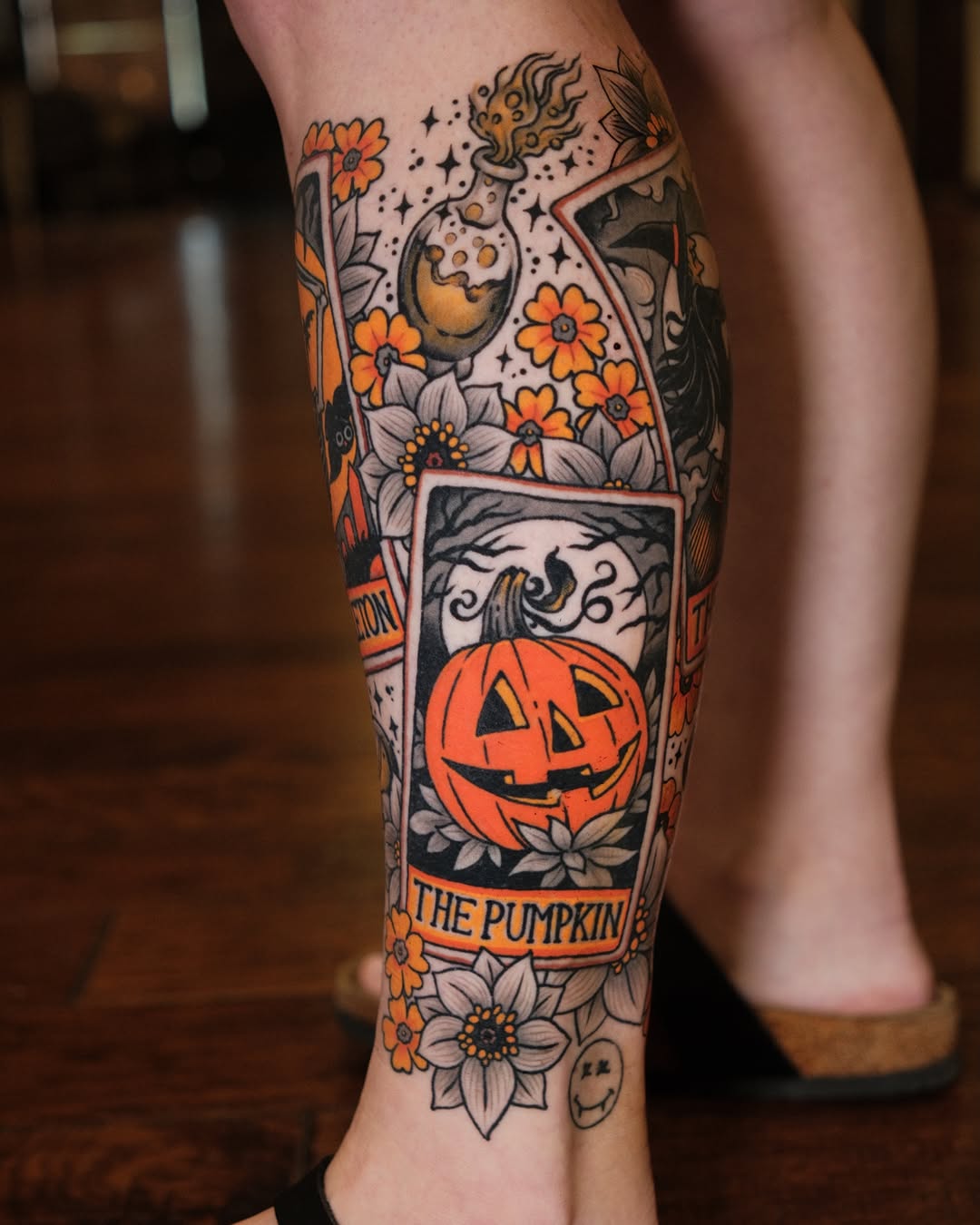 Tattoo by @davidbruehl — american_traditional, neo_traditional