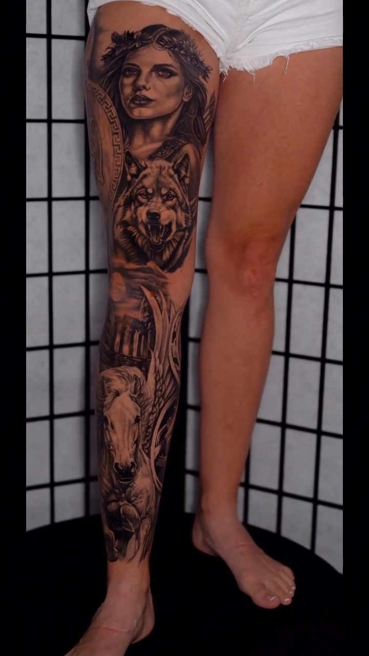 Tattoo by @whoaskedburke — realism, black_and_grey