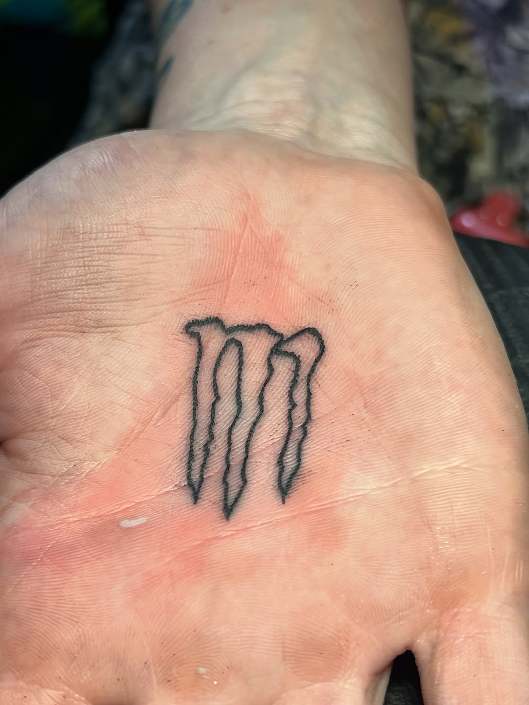 Tattoo by @straydoggiestyle โ blackwork