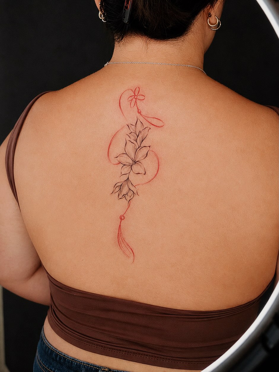 Tattoo by @ethan_nyctattoo β fine_line, minimalist