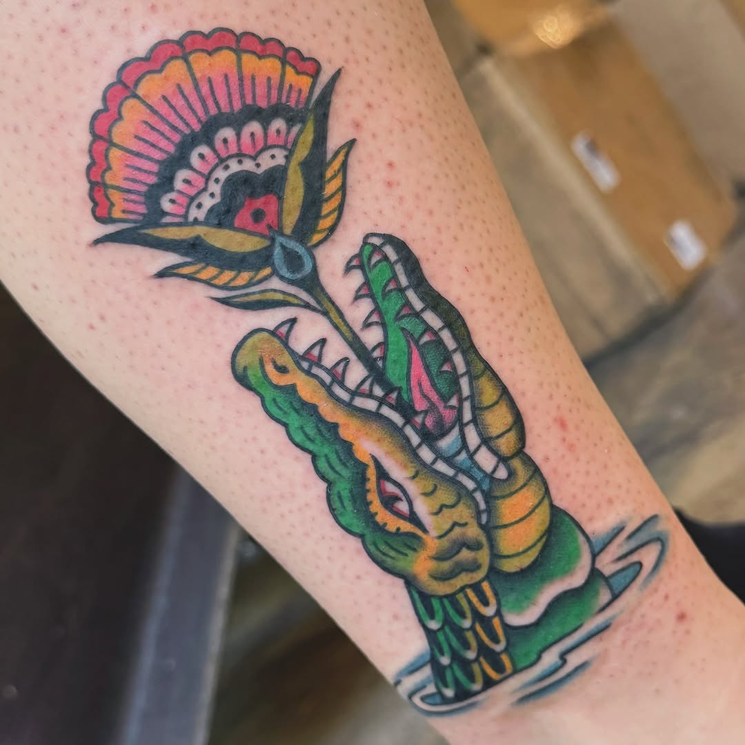Tattoo by @nikkibeetattoos — american_traditional