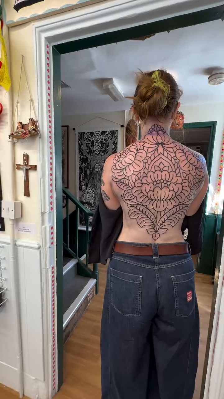 Tattoo by @staygoodtom — geometric, ornamental