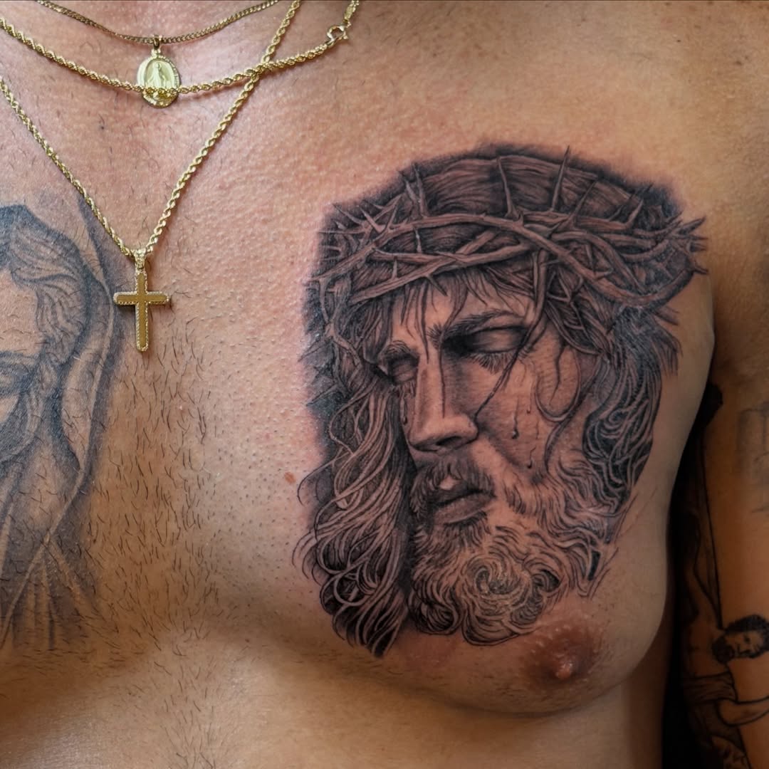 Tattoo by @artbyannistyn — realism, black_and_grey