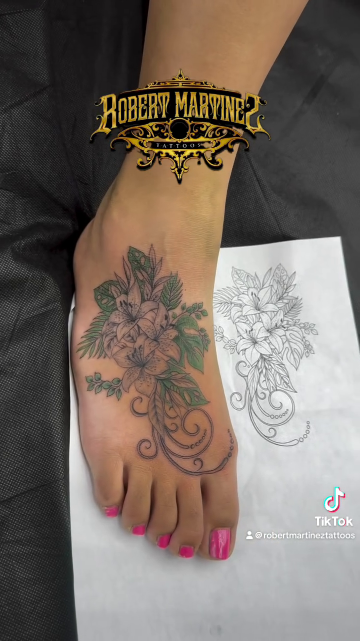 Tattoo by @robert_martineztatts — fine_line, black_and_grey