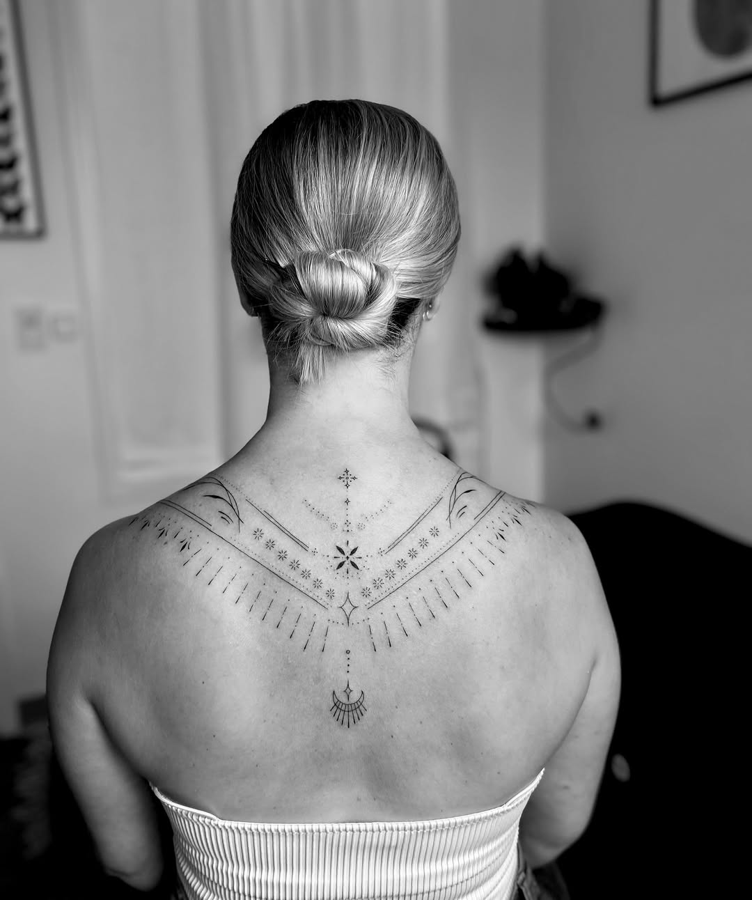 Tattoo by @littleinkliv โ geometric, fine_line