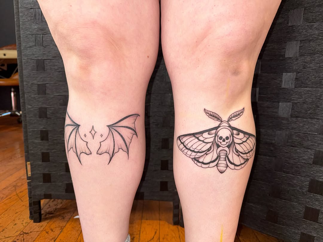 Tattoo by @tats.by.kay_tn β fine_line, black_and_grey
