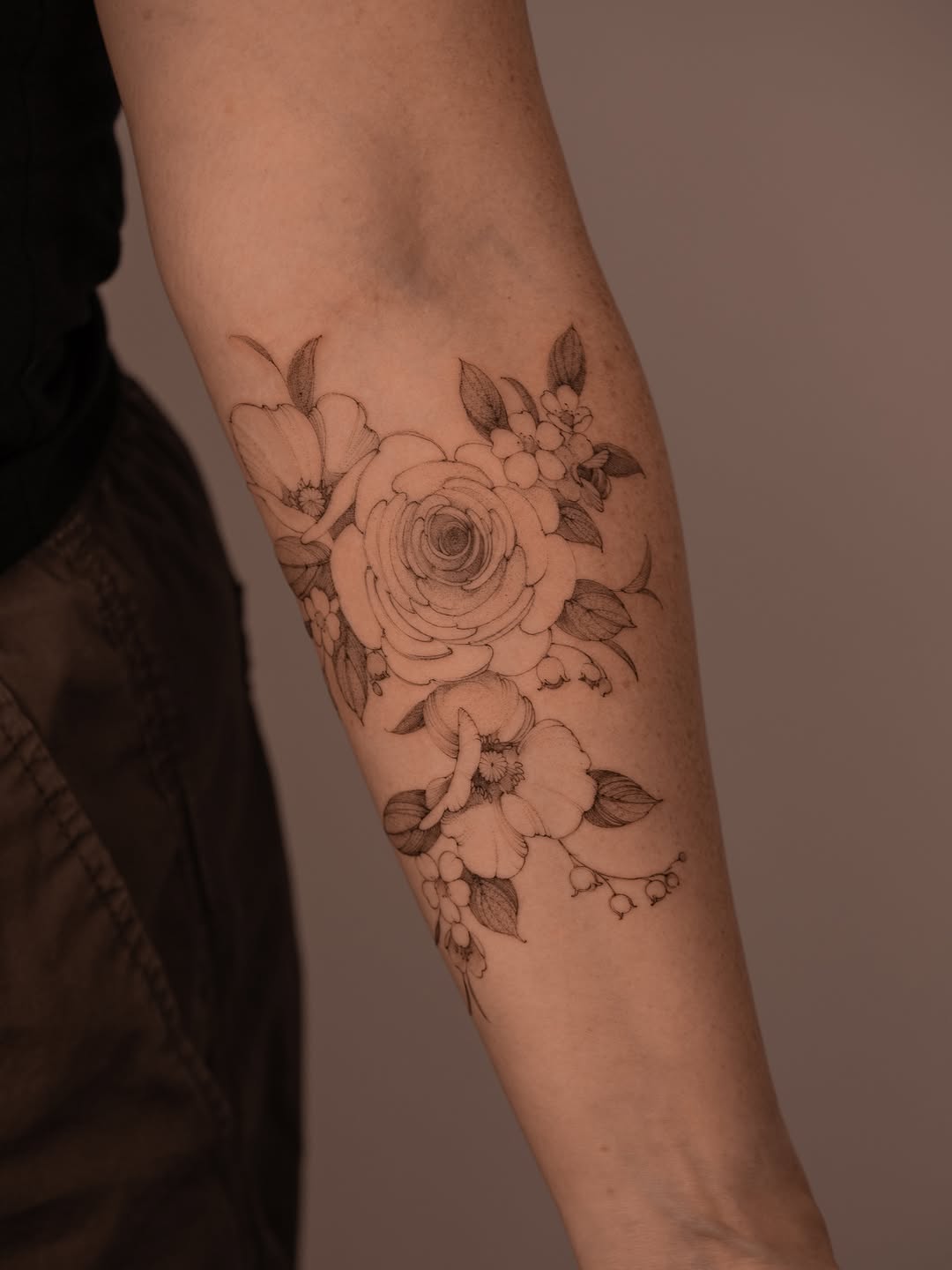 Tattoo by @shekhme โ fine_line, black_and_grey