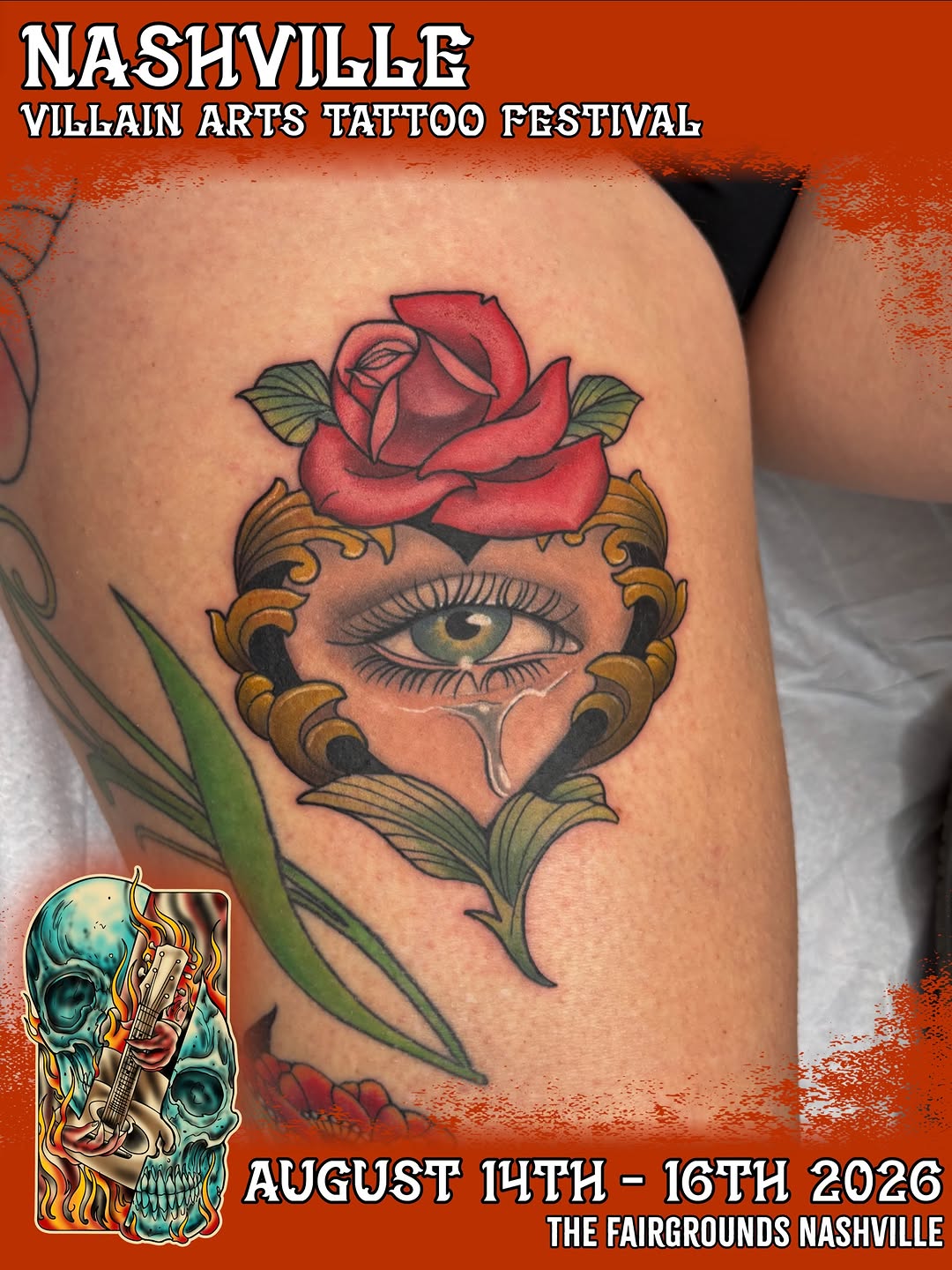 Tattoo by @crystal_rose_art_ β neo_traditional, realism